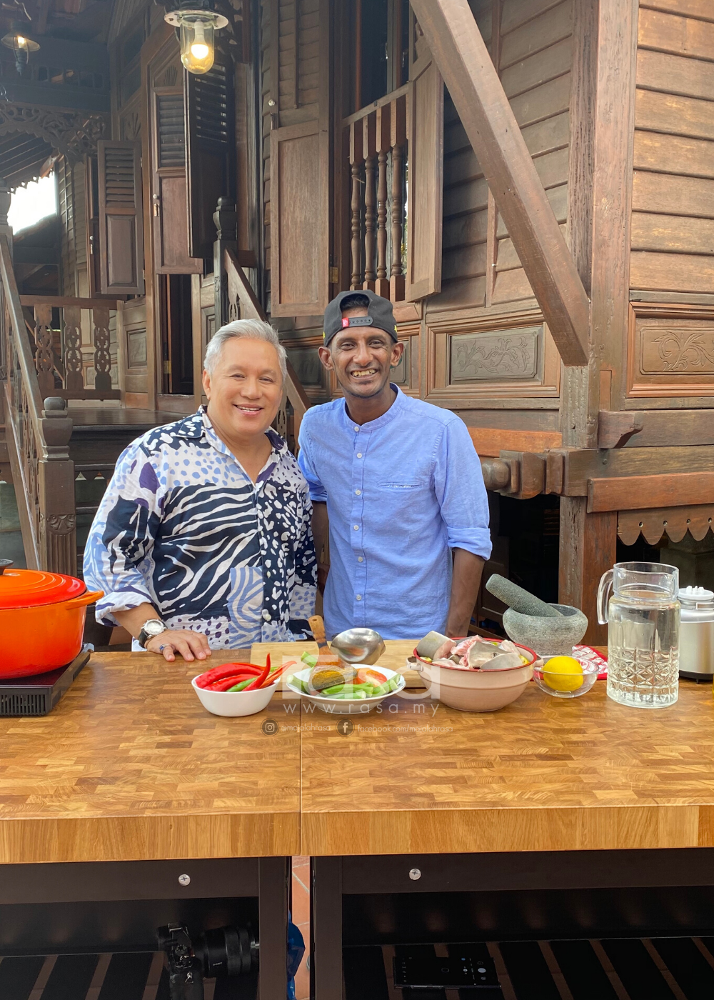 Chef Wan & Mamak Puteh Kongsi Resipi Nostalgia Kari Ikan Yu & Sagu Kelapa Parut.