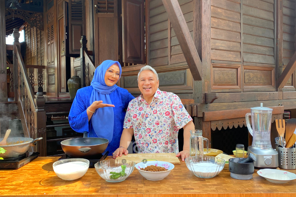 Wajib Cuba. Resipi Rendang Hitam Rembau & Badak Berendam Chef Wan & Noor Shila Amin Ni Memang Power.