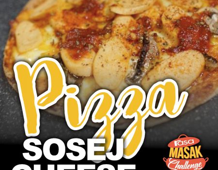 Piza Sosej Cheese | Rasa Masak Challenge 7 Hari Bersama Philips