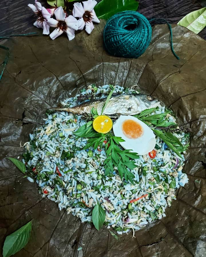 Berselera Makan Nasi Ulam &#038; Nasi Bunga Telang Di Waktu Berbuka