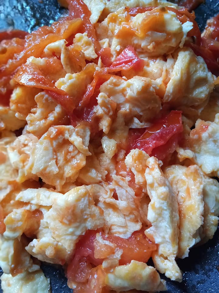 Cara Masak Telur Tomato Yang Sedap & Tak Guna Banyak Bahan.