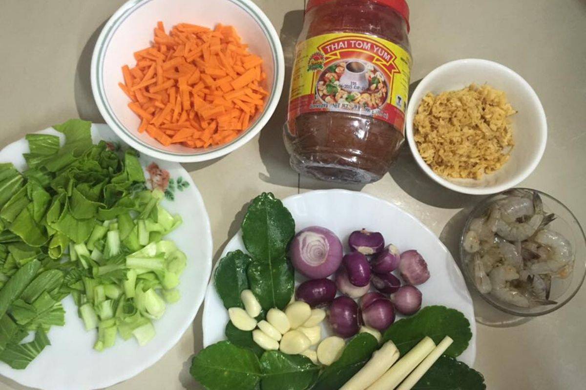 Bihun Goreng Tom Yam Ikut Aje Langkah ini, 15 Minit Dah Siap