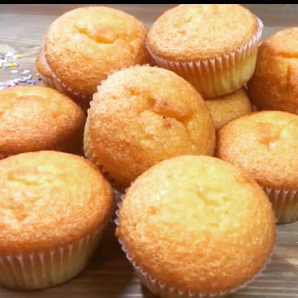 Muffin Sunquick Gebu Mudah DiBuat. Anak-anak Pun Boleh Bantu.