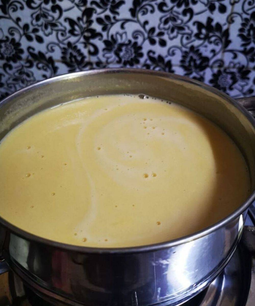 Langkah Masak Puding Buih, Buat Homemade Memang Terjamin Selamat.