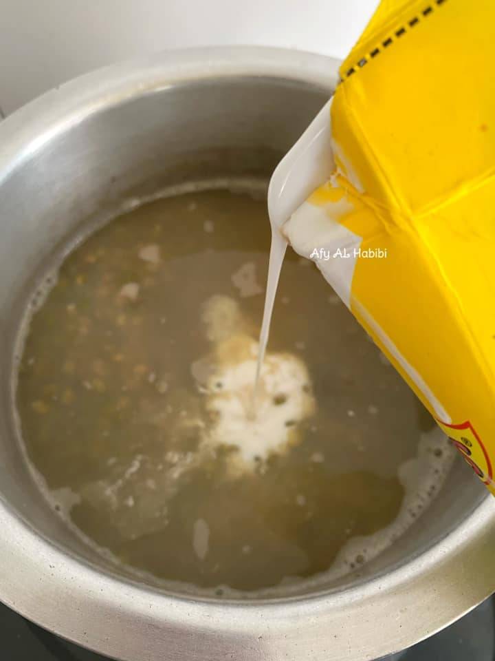 Resipi Bubur Kacang Durian Yang Sedap & Cepat Empuk