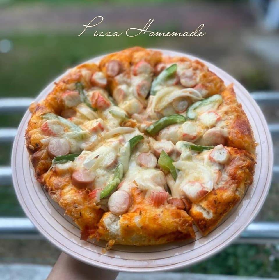 Cara Buat Pizza Homemade Sedap & Comfirm Jadi.