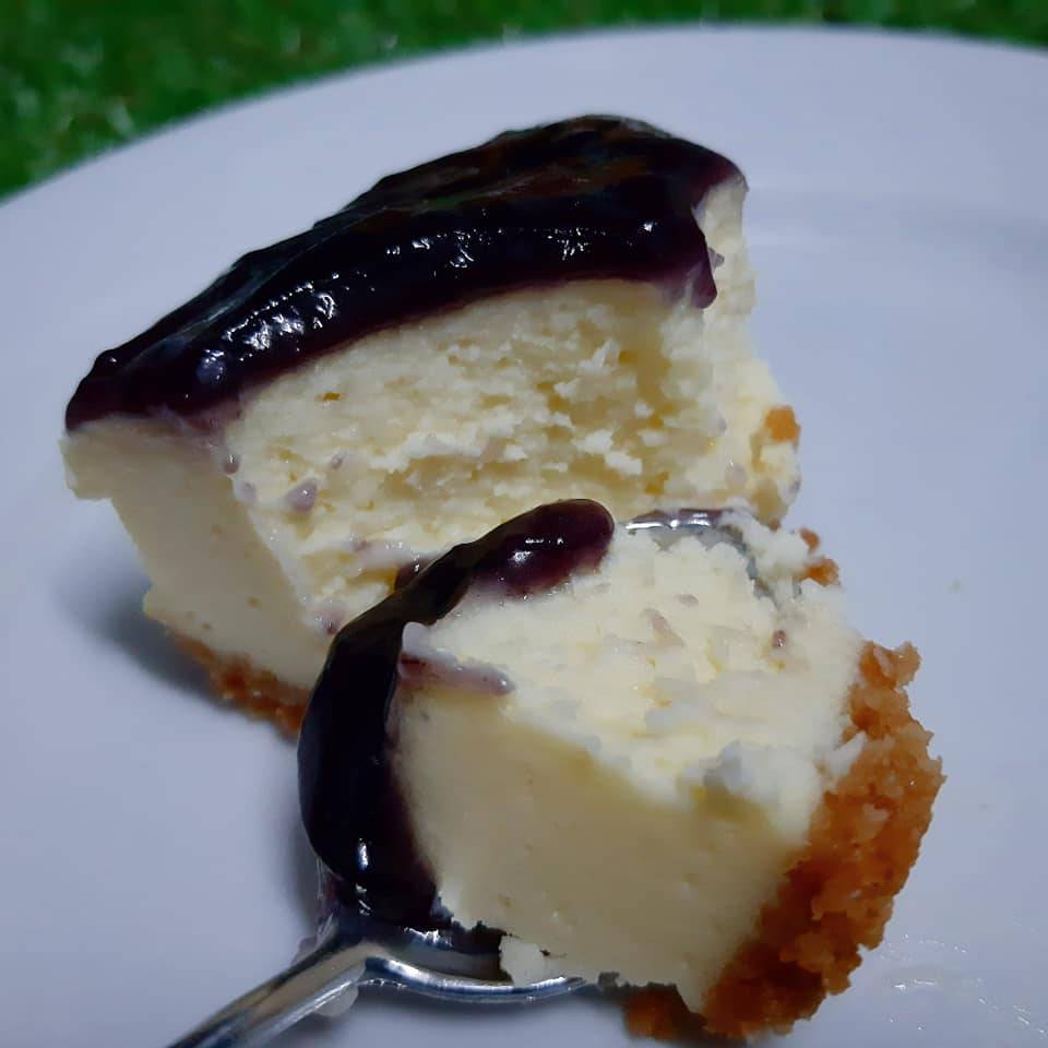 Resipi Blueberry Cheese Cake, Kos Bajet Tak Sampai RM30