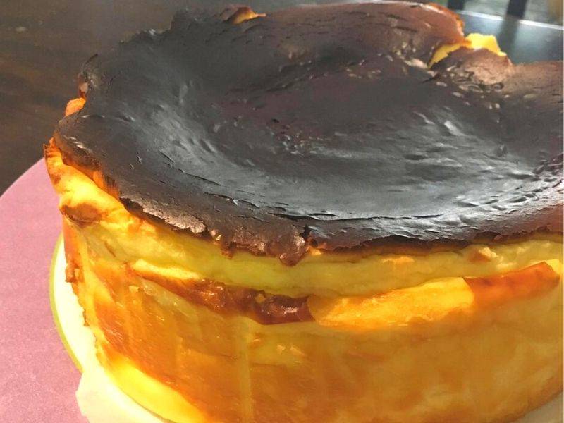 Burnt Cheese Cake Melekat Rasa