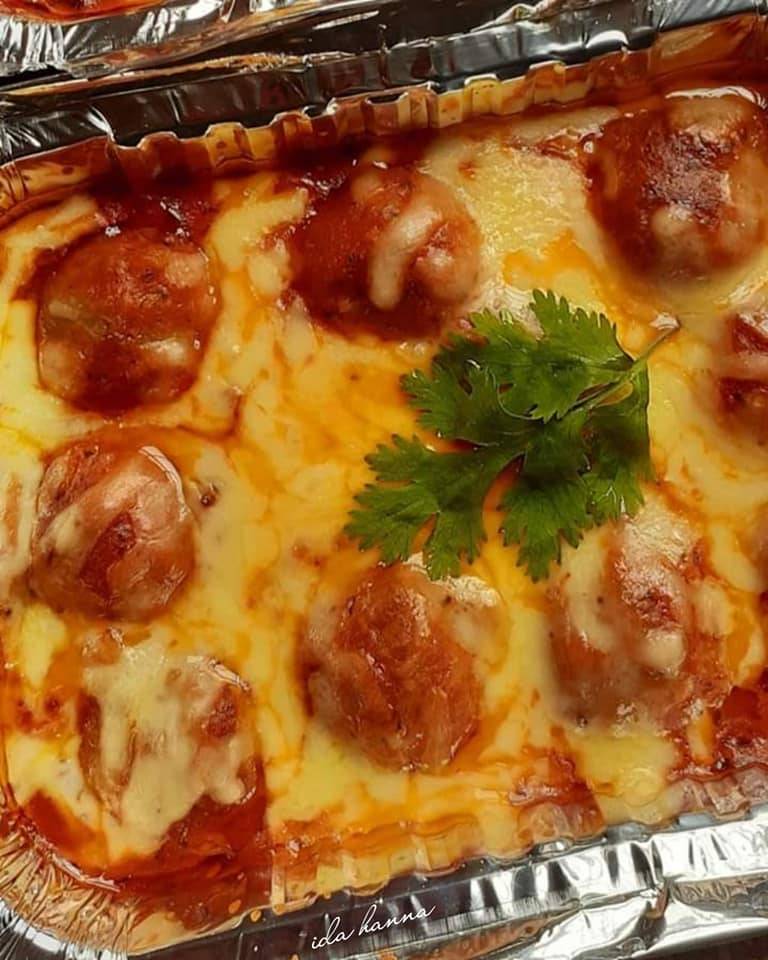 Resipi Meatball Bolognese Cheese Yang Menggiurkan. Sedap Kalau Makan Panas-Panas!