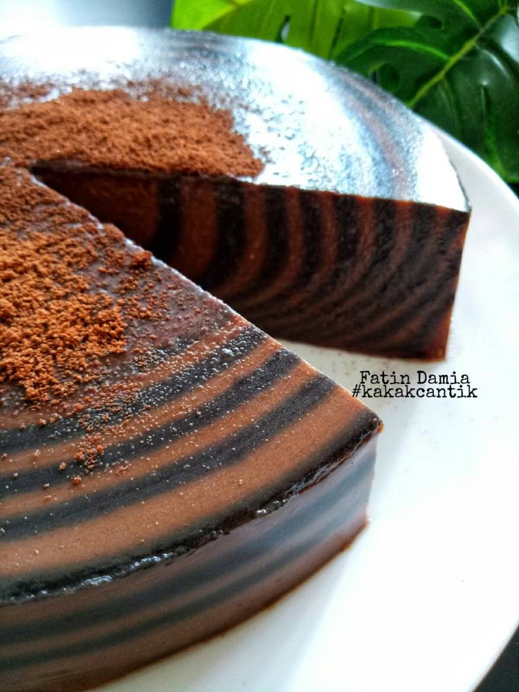Pudding Brownies Tanpa Telur & Mentega Tapi Rasanya Tetap Sedap