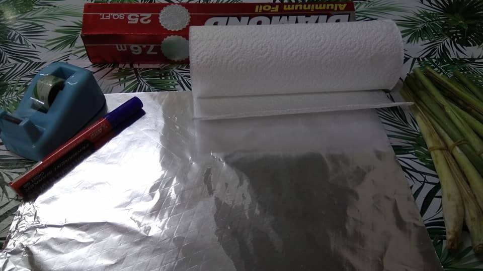 Nak Sayur Tahan Lama, Cuba Guna Tip Ini. Hanya Guna Tisu Dapur & Aluminium Foil