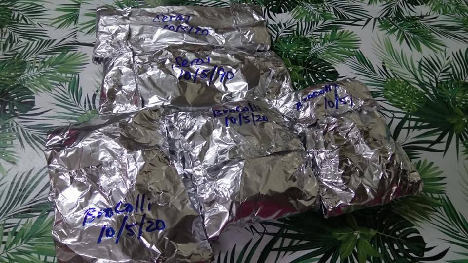 Nak Sayur Tahan Lama, Cuba Guna Tip Ini. Hanya Guna Tisu Dapur &#038; Aluminium Foil