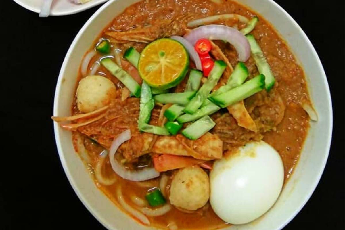 Resipi Laksa Ala Aeon Paling Mudah Buat &#038; Sangat Sedap