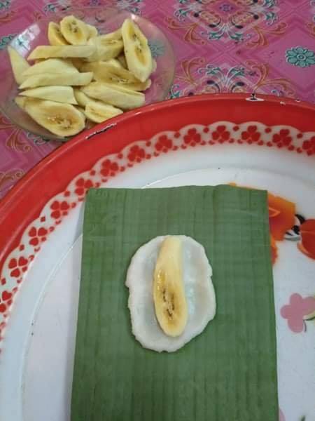 Kuih Nagasari Lemak Manis