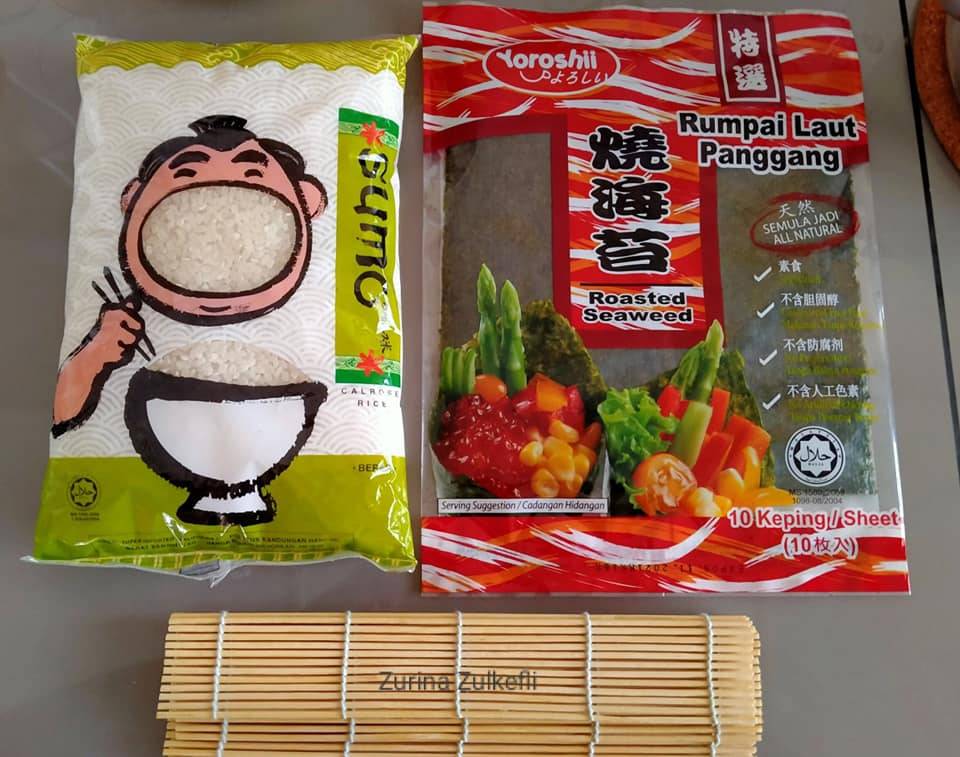 Resipi Kimbap Korea. Buat Sendiri Baru Puas Hati.