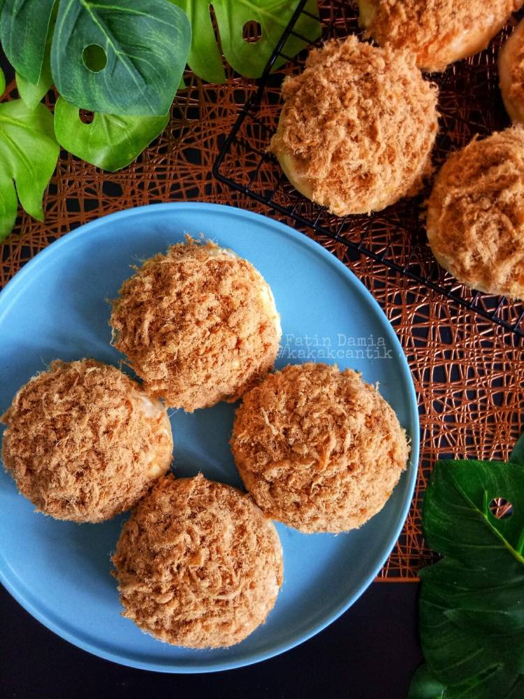 Chicken Floss Bun Yang Lembut & Sedap