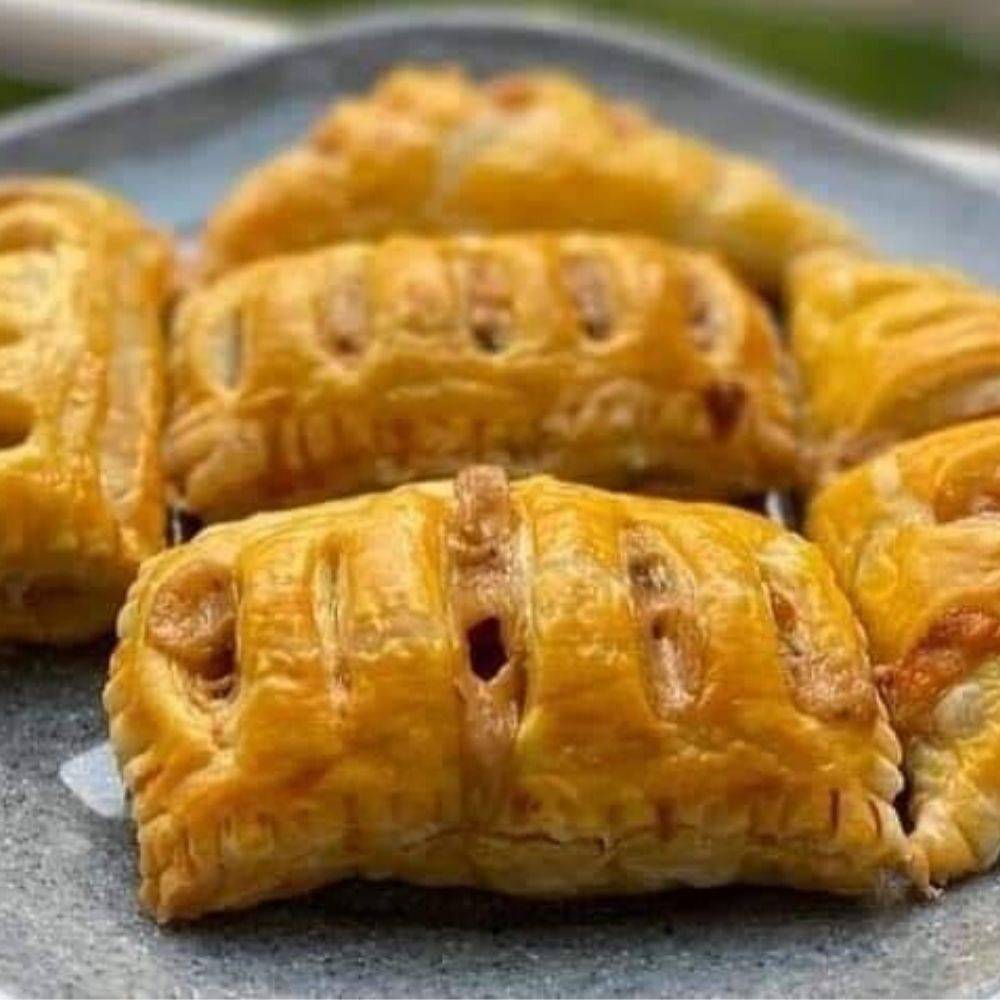 Cheesy Chicken & Mushroom Puff, Boleh Aje Guna Pastri Lapis Segera