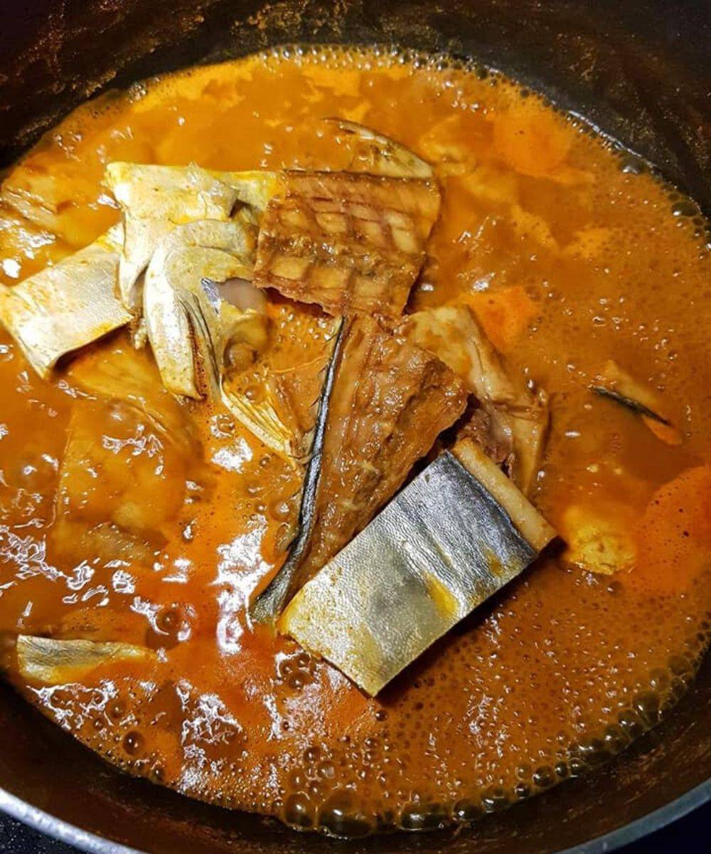 Gulai Ikan Talang Kering Tumis Darat, Memang Popular Dengan Kelazatannya.