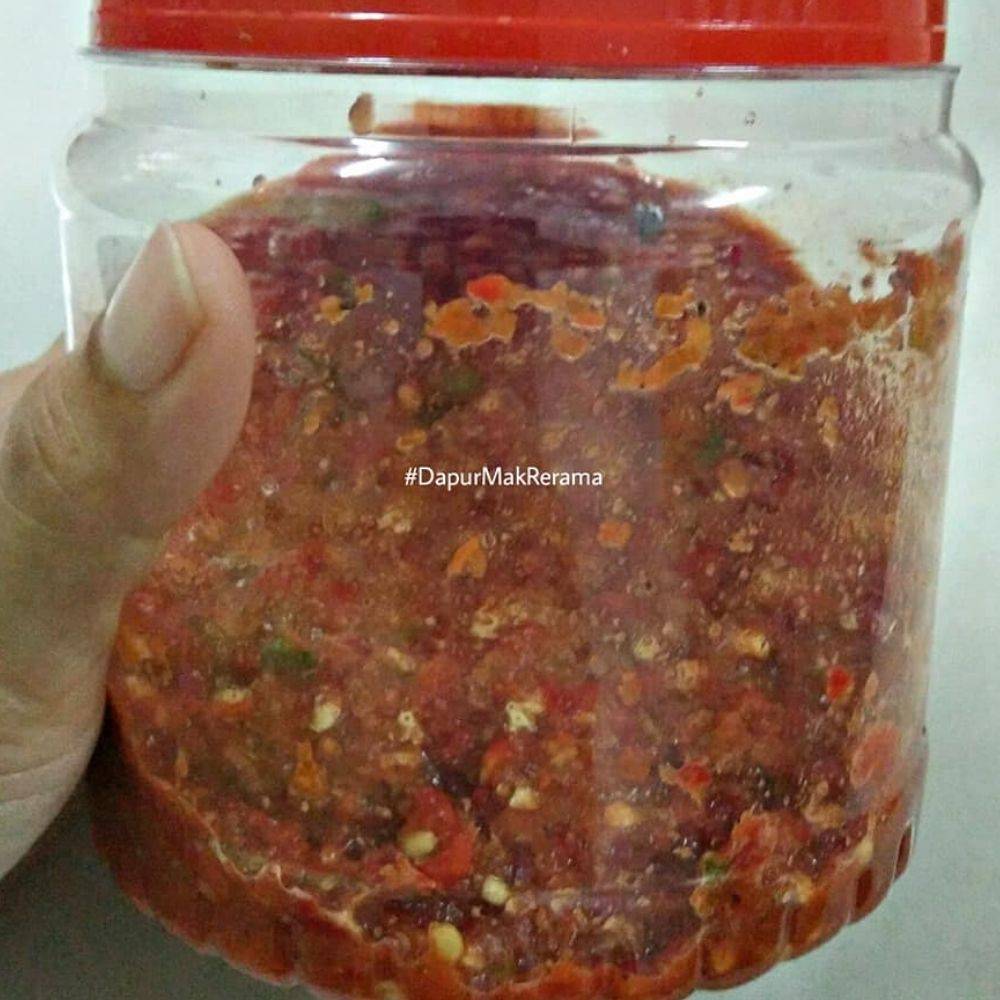 Sambal Belacan Paling Sedap Kebabom, Cara Kak Chik.