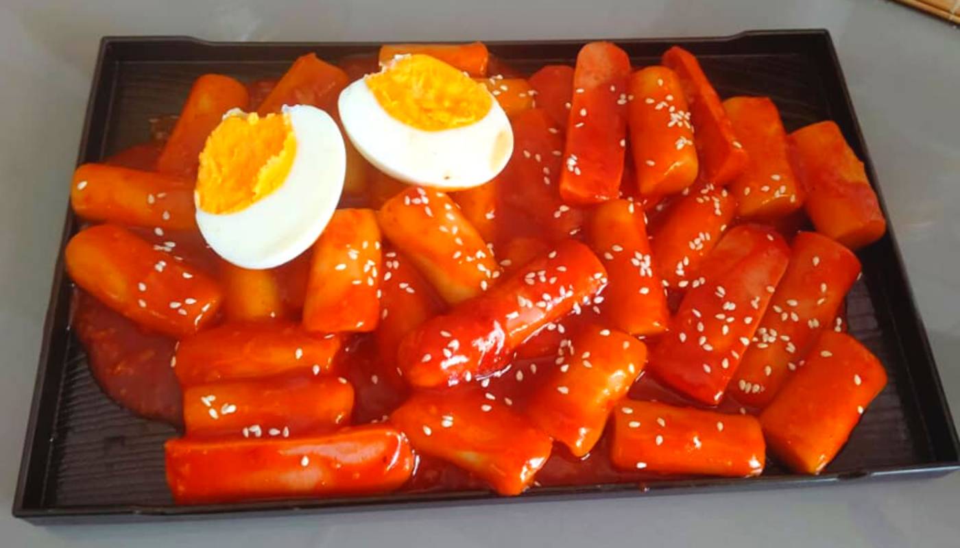 Cara Buat Kek Beras & Masak Tteokbokki Homemade