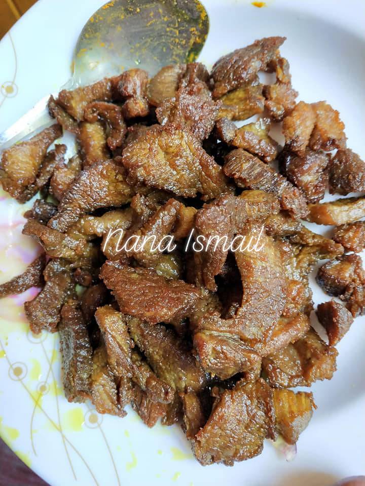 Tip Masak Daging Goreng Kunyit Yang Lembut & Tidak Liat