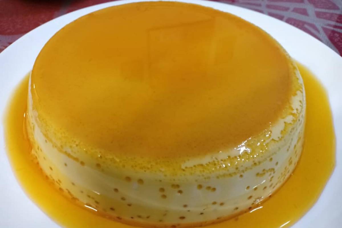 Rupanya Senang Je Nak Buat Puding Gula Hangus Ini