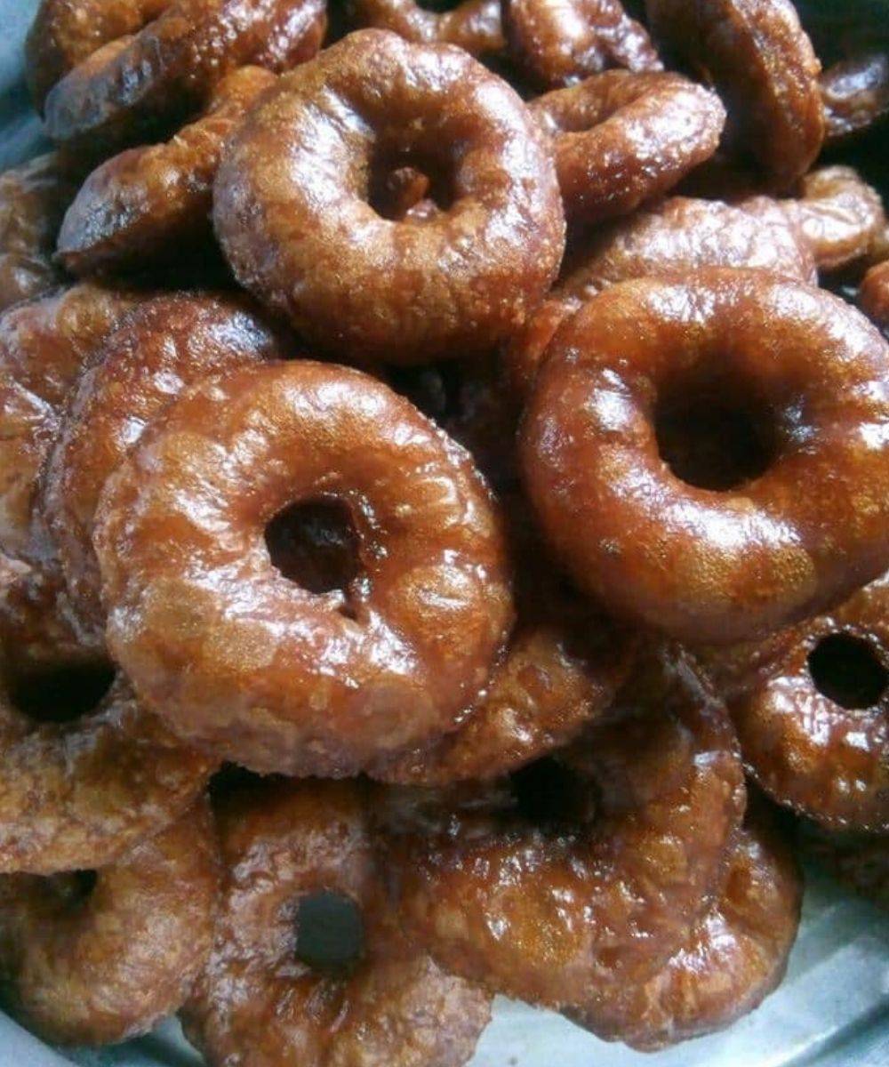 Kuih Peneram Kuih Tradisi. Guna Lima Bahan, Sukatan Cawan Aje.