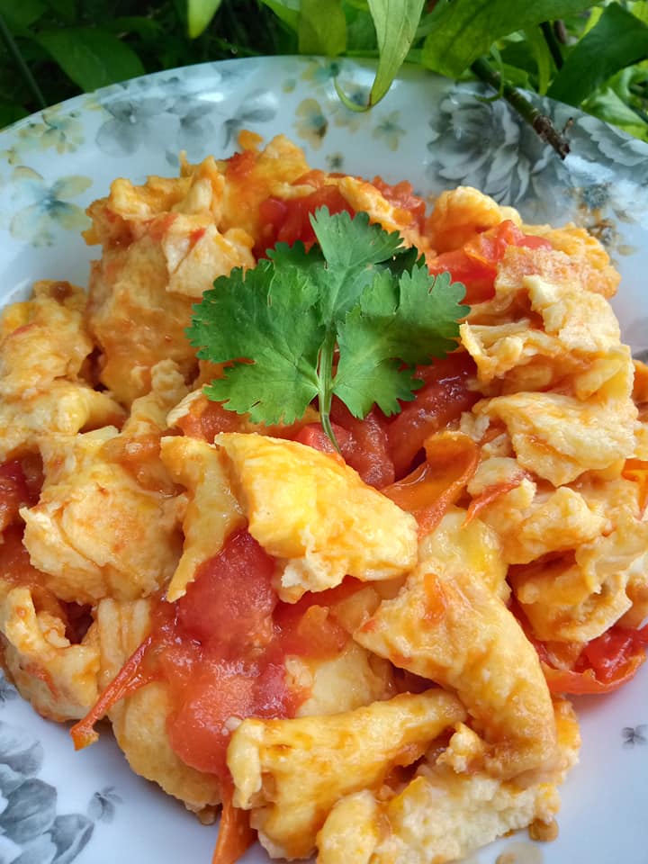 Cara Masak Telur Tomato Yang Sedap & Tak Guna Banyak Bahan.