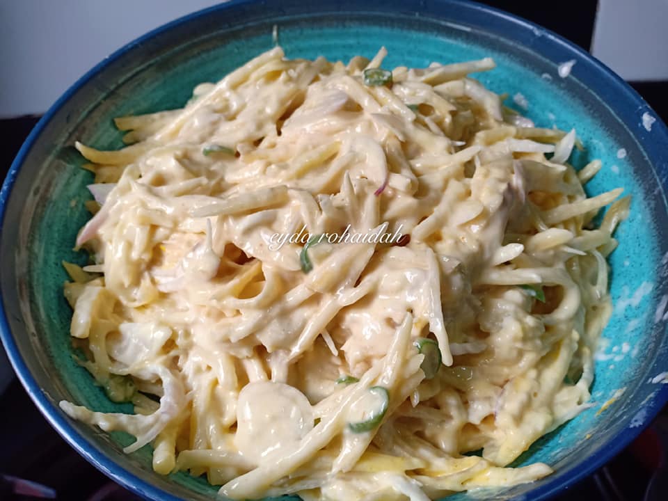 Resipi Cekodok Jejari Kentang Sedap & Paling Simple.