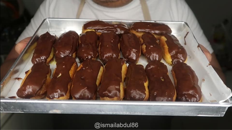 Chocolate Eclairs Confirm Sedap Dan Padu!