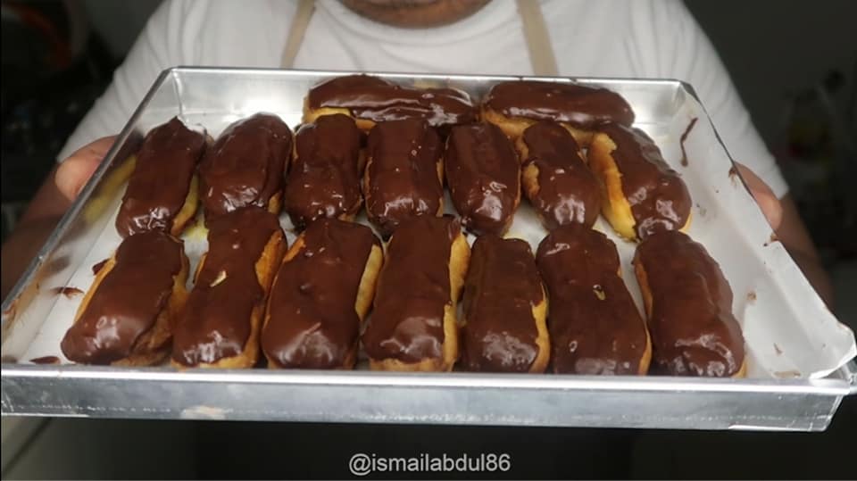 Chocolate Eclairs Confirm Sedap Dan Padu!