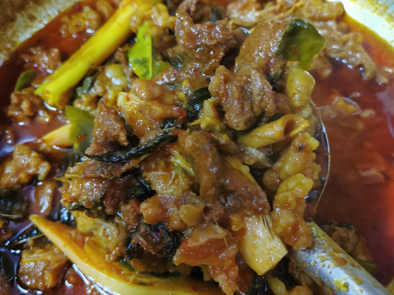 Resipi Asam Pedas Daging Campur Tetel Yang Sedap & Enak