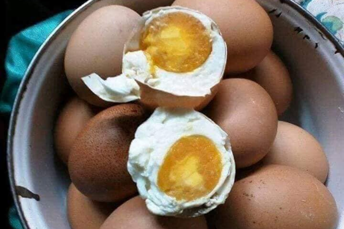 Telur Masin Homemade, Hanya Guna Telur Ayam