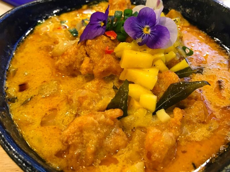 Curry Mango Butter Chicken