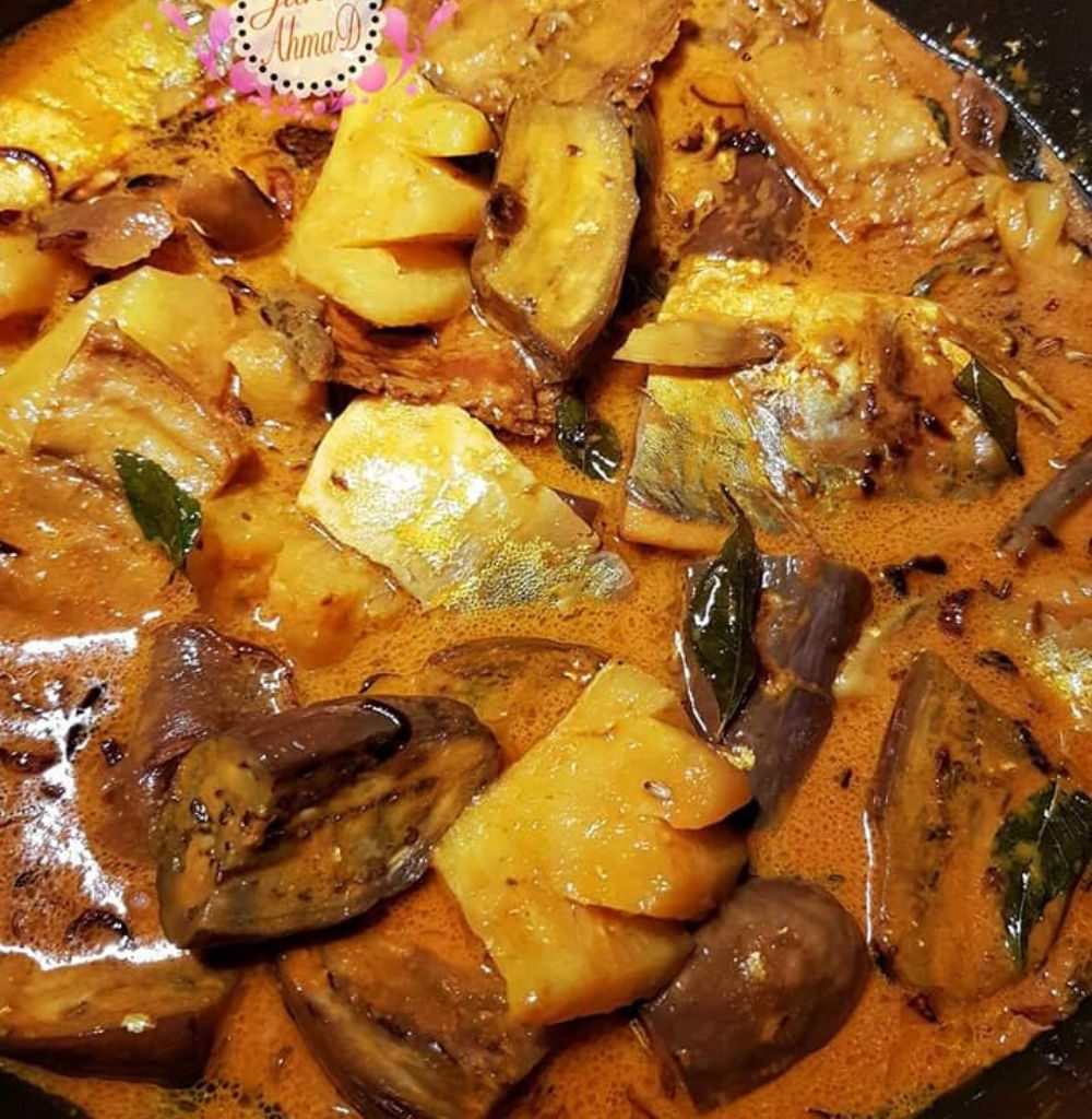 Gulai Ikan Talang Kering Tumis Darat Memang Popular Di Sebelah Utara