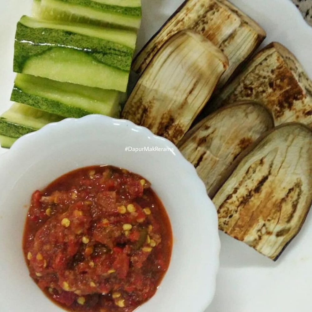 Sambal Belacan Paling Sedap Kebabom, Cara Kak Chik.