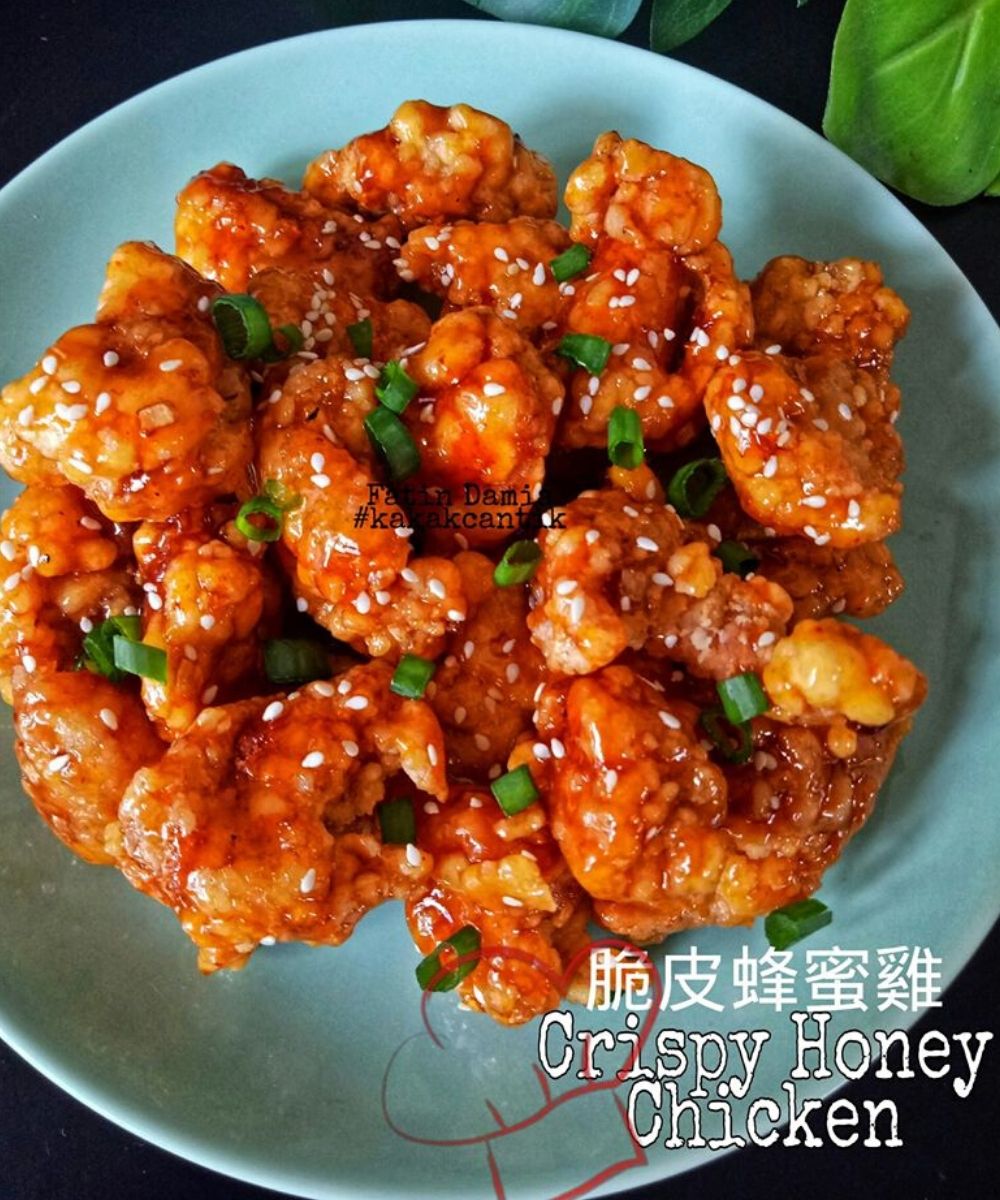Ayam Madu Crispy Chinese Style Paling Sedap, Halalan Toyyiban.
