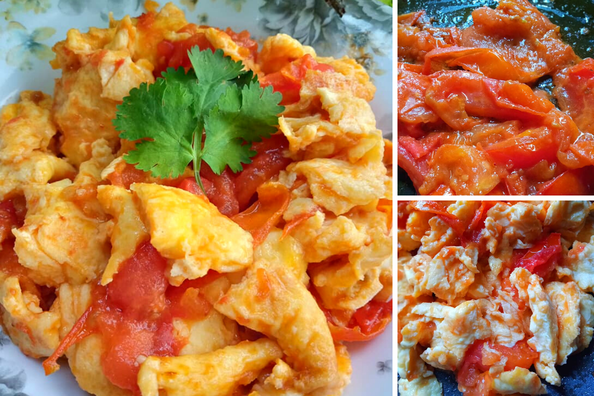 Cara Masak Telur Tomato Yang Sedap & Tak Guna Banyak Bahan.