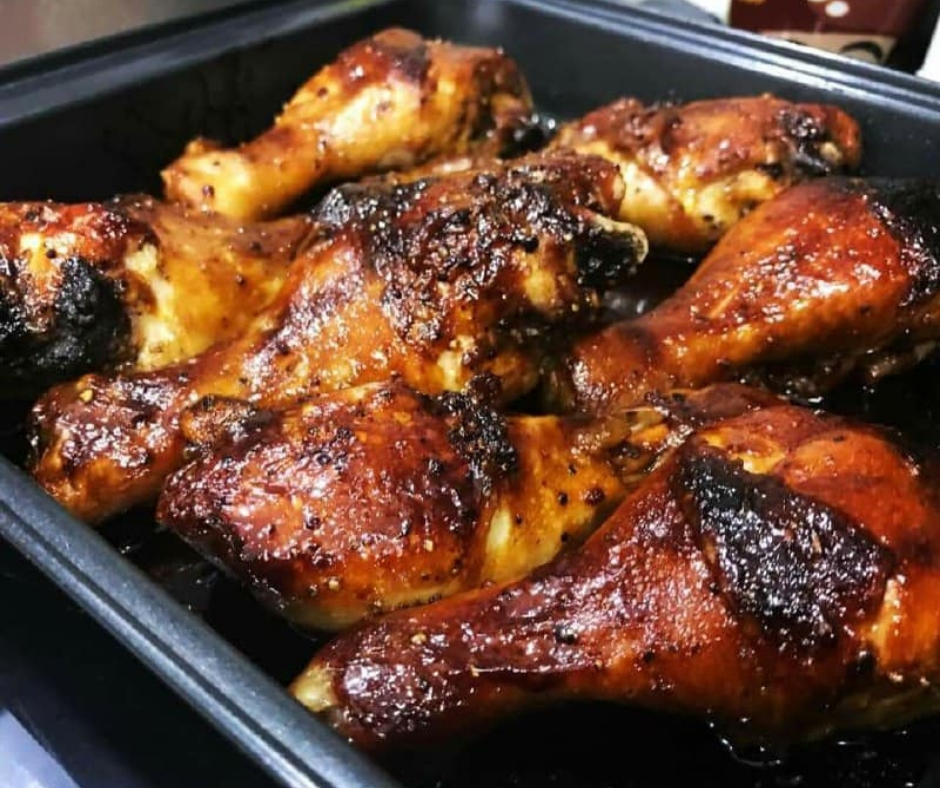 Sedapnya Ratah Ayam Bakar Double Glaze