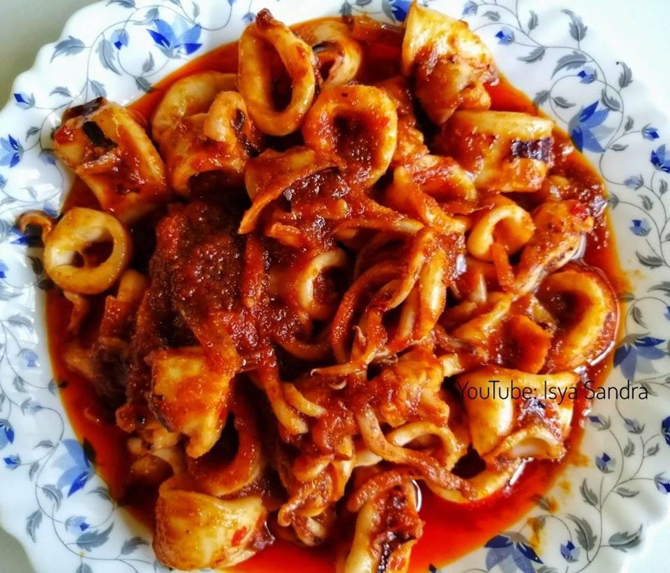 Ini Cara Nak Buat Sambal Sotong Paling Sedap