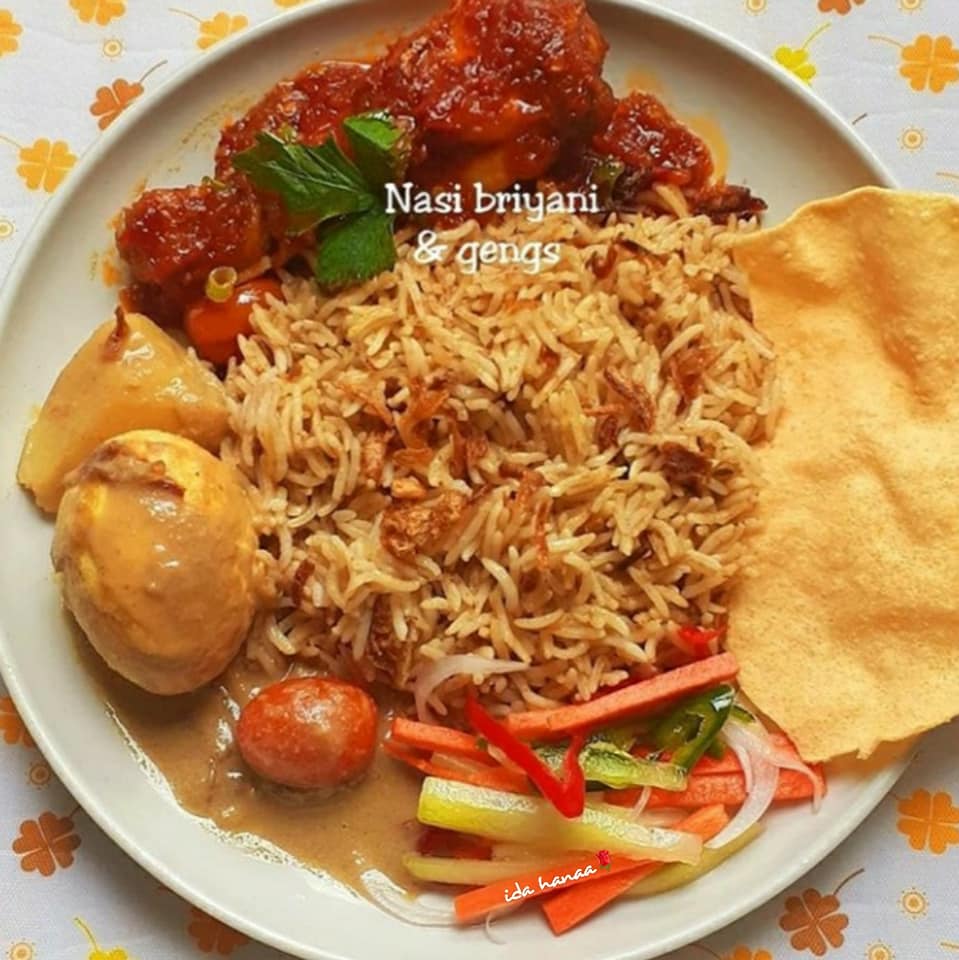 Buat Sendiri Nasi Beriani Sempoi Di Rumah, Tak Perlu Beli Dah