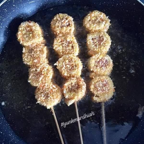 Satay Sosej Roll Cheese Guna 5 Bahan Je. Mudah Sangat