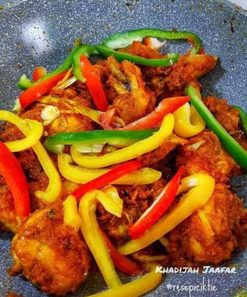 Ayam Masak Serai, Semerbak Mewangi Rasanya Pun Sedap