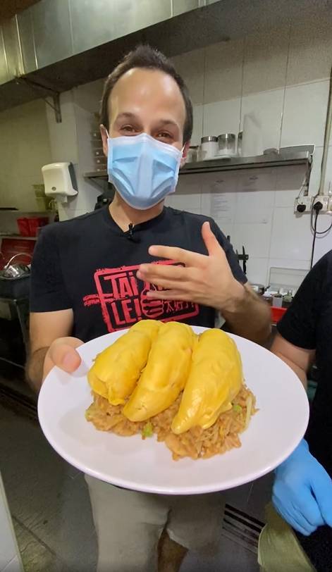 Nasi Goreng Durian Musang King Dimakan Dengan Sambal Belacan, Menu &#8216;Rare&#8217; Tapi Sedap