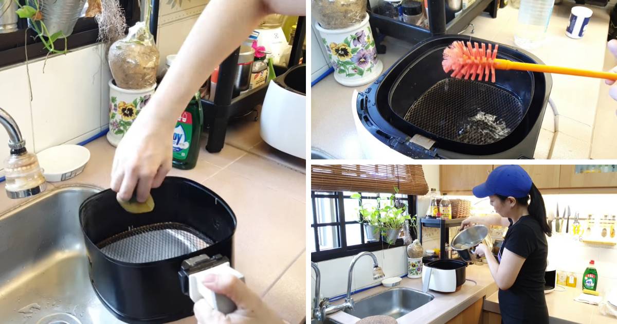 Cara Mudah Cuci Air Fryer Barulah Sentiasa Bersih Bebas Kuman Cara Mudah Cuci Air Fryer Barulah Sentiasa Bersih Bebas Kuman