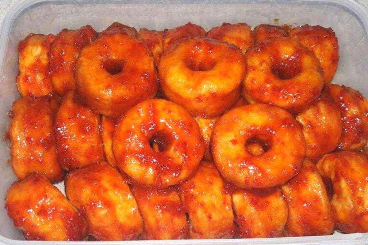 Donat Gebu Gabas Bersira Sambal, Memang Enak DiMakan Bila Masa Pun.