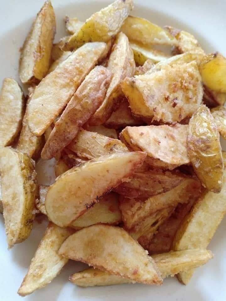 Resipi Cheesy Potato Wedges Homemade. Sedap Menjilat Jari!