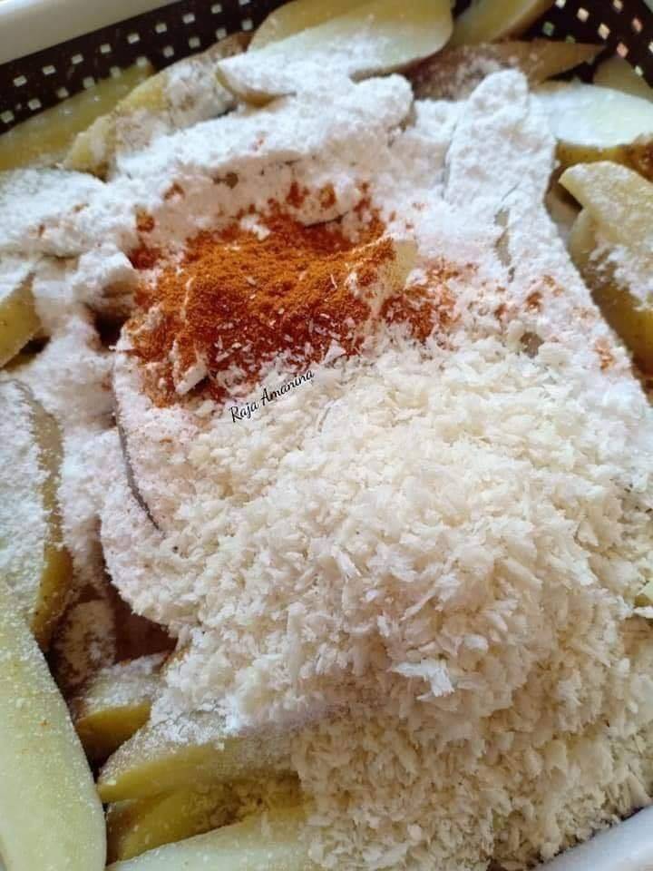 Resipi Cheesy Potato Wedges Homemade. Sedap Menjilat Jari!