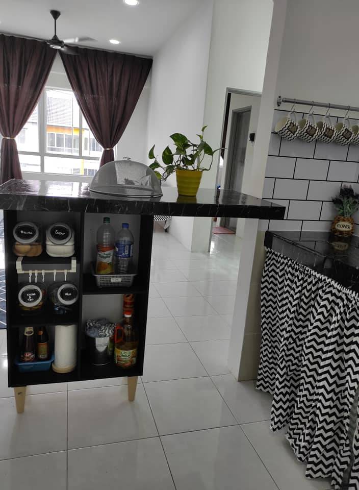 DIY &#8216;Table Bar&#8217; Dengan Modal Serendah RM150. Murah Tapi Cantik!
