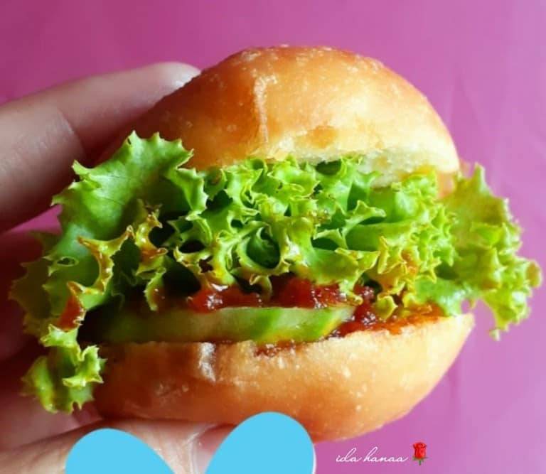 Cara Buat Burger Malaysia Yang Lembut & Sedap